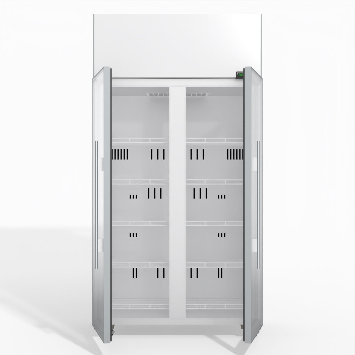 Skope TME1000N-A 2 Glass Door Display or Storage Fridge 897L - TME1000N-A