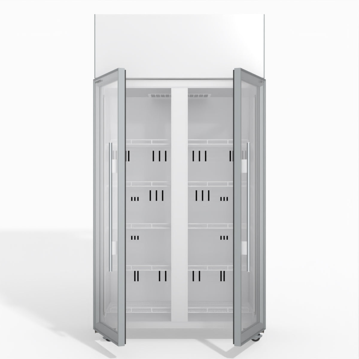 Skope TME1000N-A 2 Glass Door Display or Storage Fridge 897L - TME1000N-A