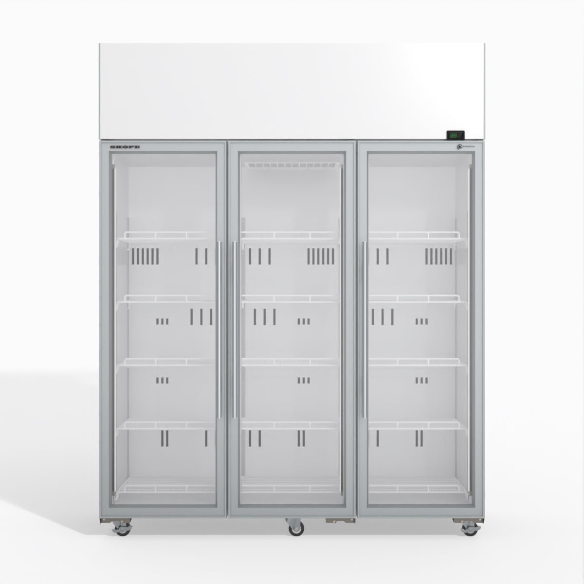 Skope TME1500N-A 3 Glass Door Display or Storage Fridge 1399L - TME1500N-A
