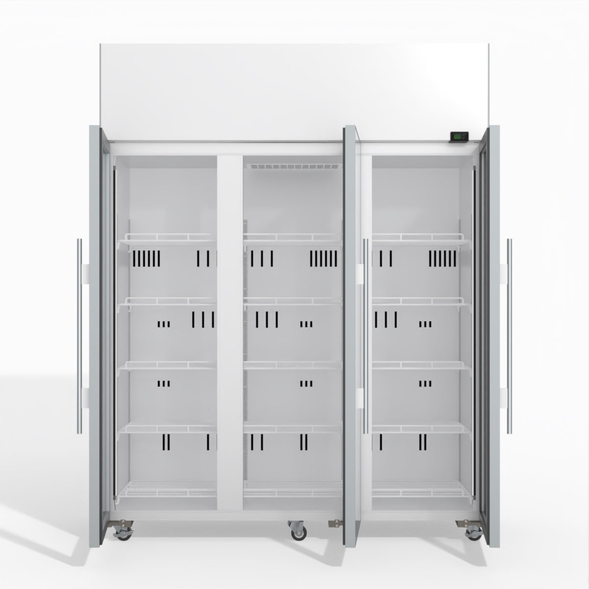 Skope TME1500N-A 3 Glass Door Display or Storage Fridge 1399L - TME1500N-A