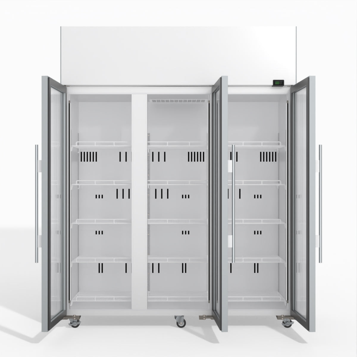 Skope TME1500N-A 3 Glass Door Display or Storage Fridge 1399L - TME1500N-A