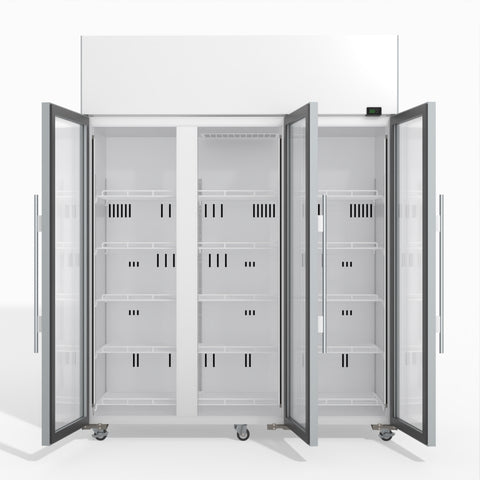 Skope TME1500N-A 3 Glass Door Display or Storage Fridge 1399L - TME1500N-A