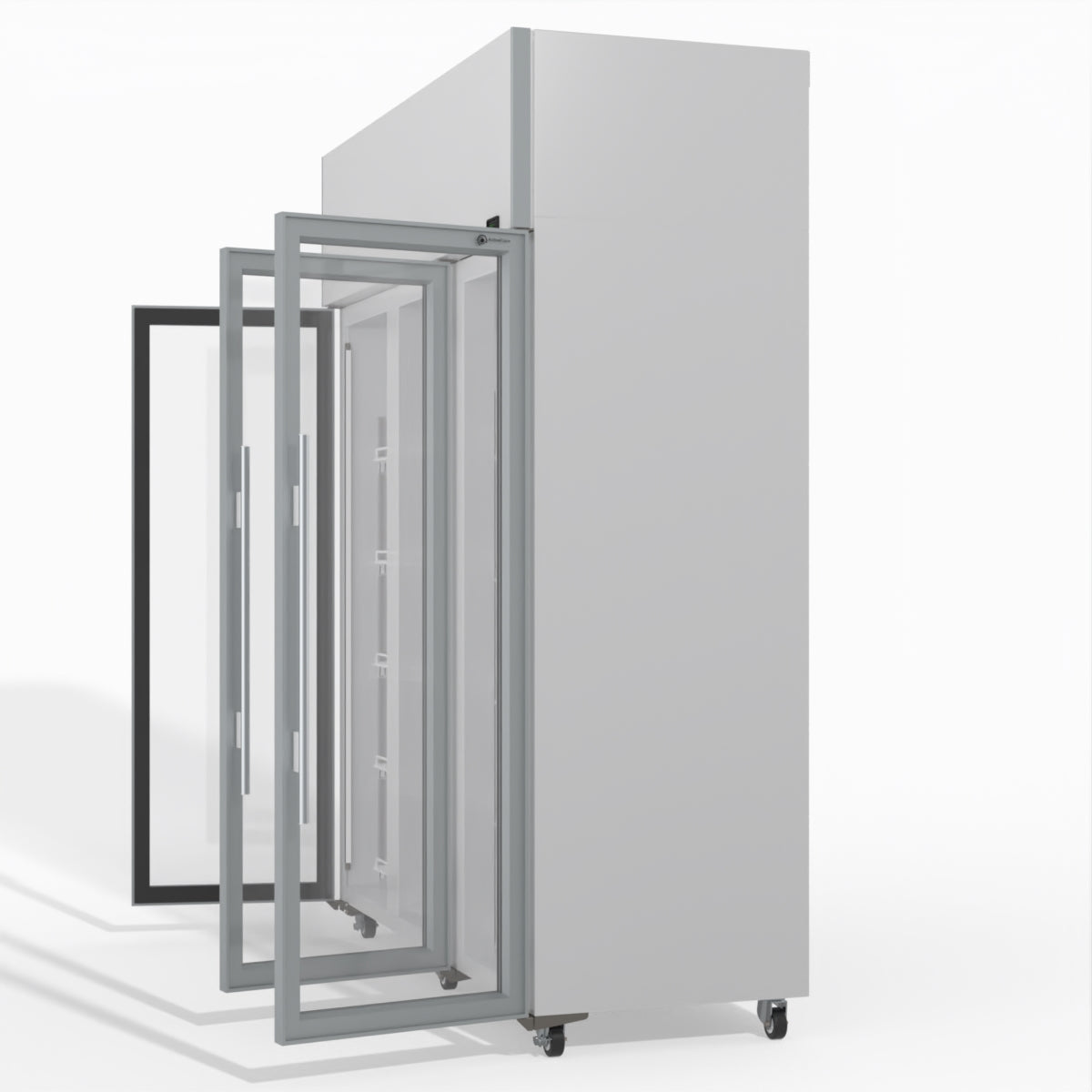 Skope TME1500N-A 3 Glass Door Display or Storage Fridge 1399L - TME1500N-A
