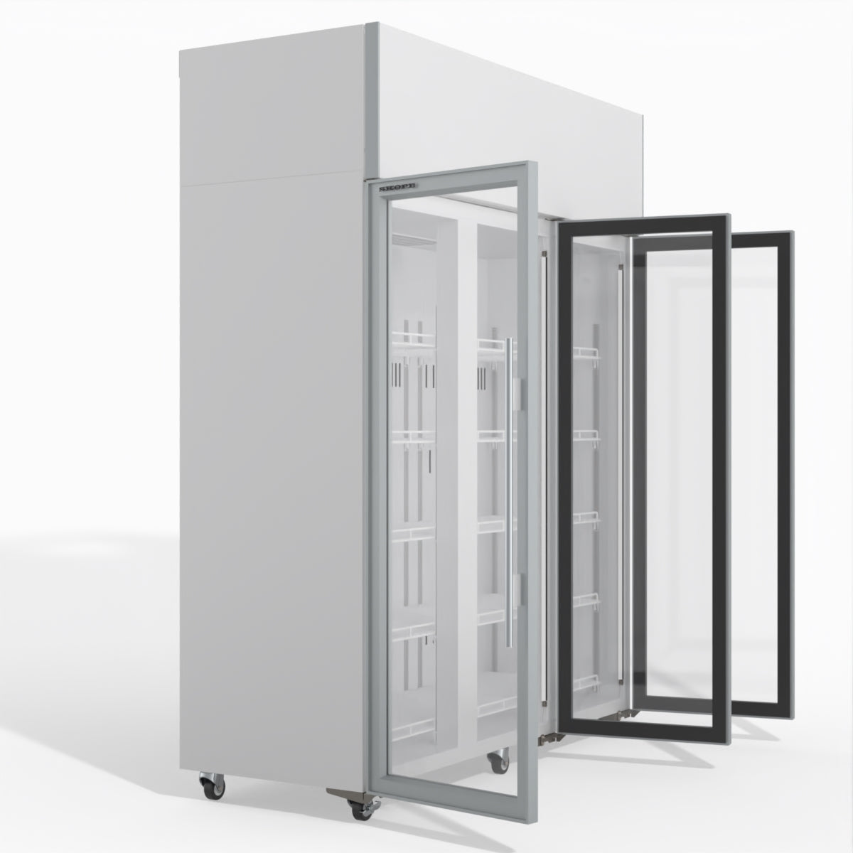 Skope TME1500N-A 3 Glass Door Display or Storage Fridge 1399L - TME1500N-A