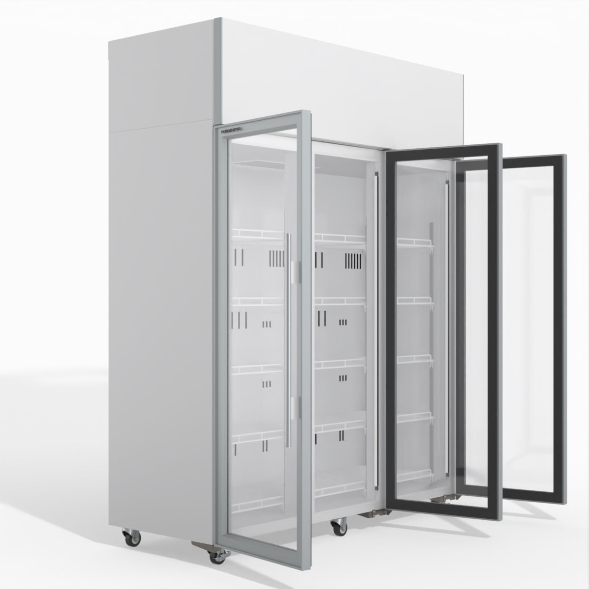 Skope TME1500N-A 3 Glass Door Display or Storage Fridge 1399L - TME1500N-A
