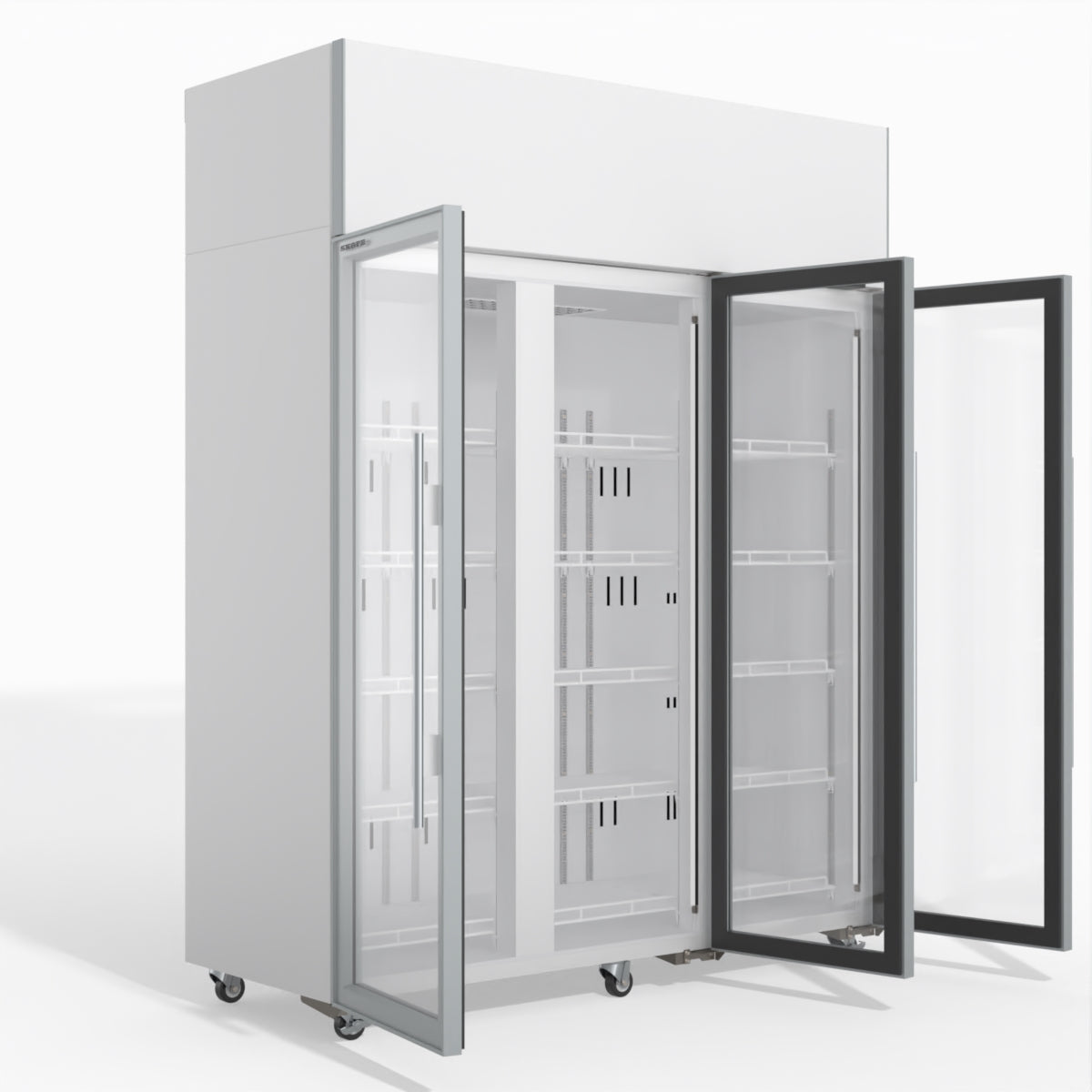 Skope TME1500N-A 3 Glass Door Display or Storage Fridge 1399L - TME1500N-A