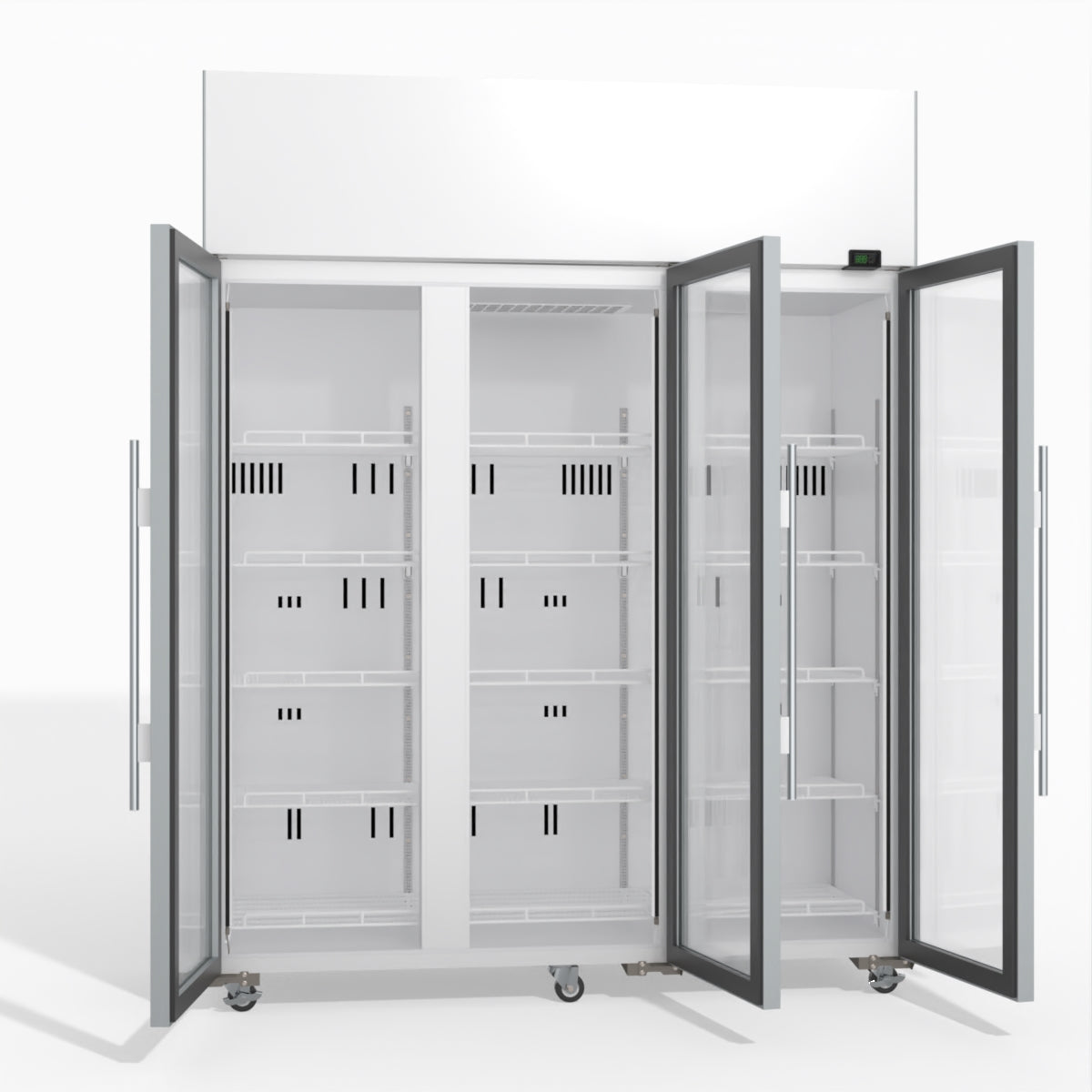 Skope TME1500N-A 3 Glass Door Display or Storage Fridge 1399L - TME1500N-A