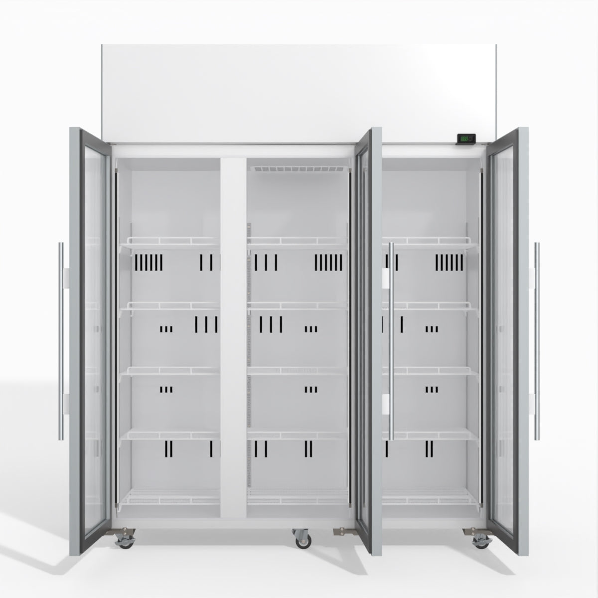 Skope TME1500N-A 3 Glass Door Display or Storage Fridge 1399L - TME1500N-A