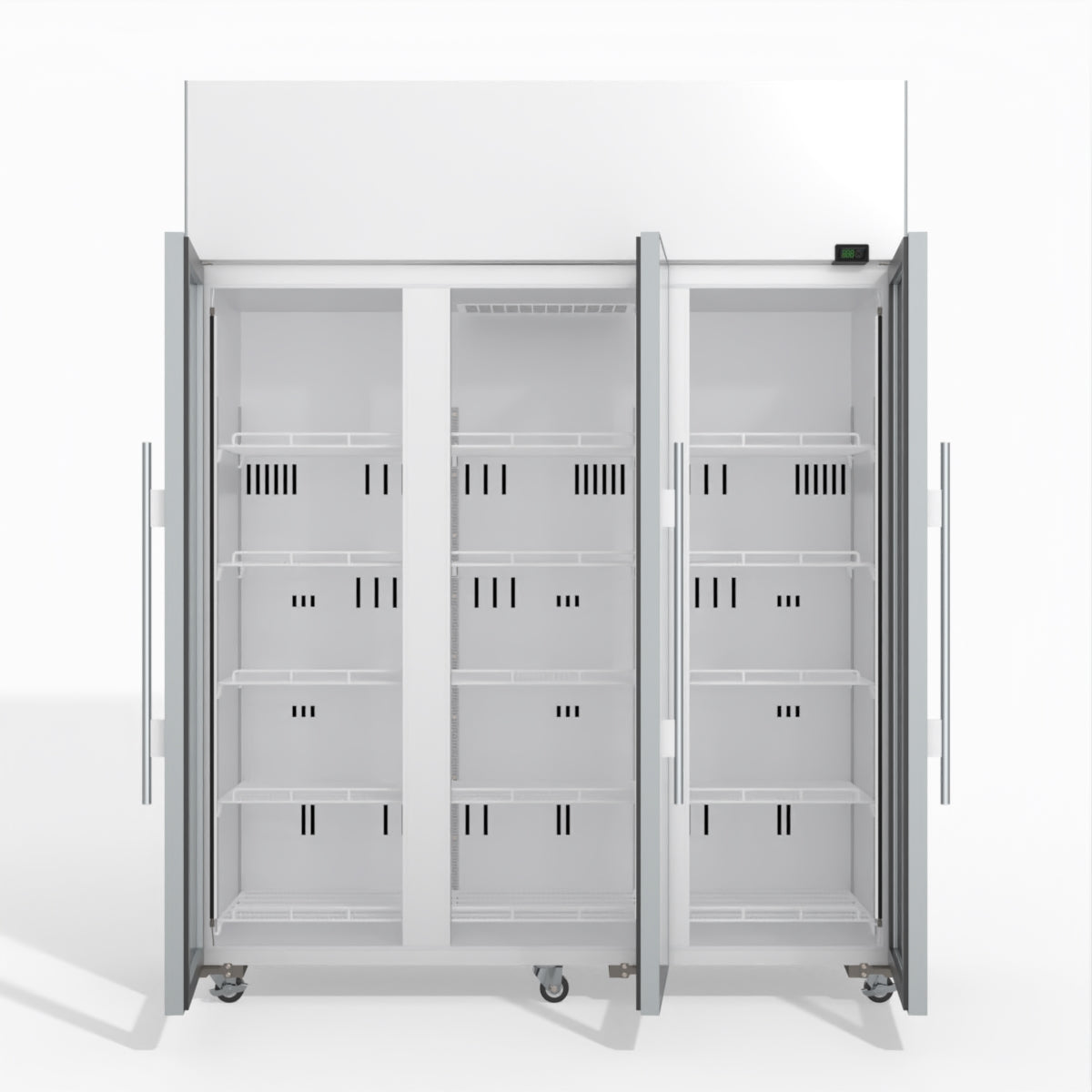 Skope TME1500N-A 3 Glass Door Display or Storage Fridge 1399L - TME1500N-A