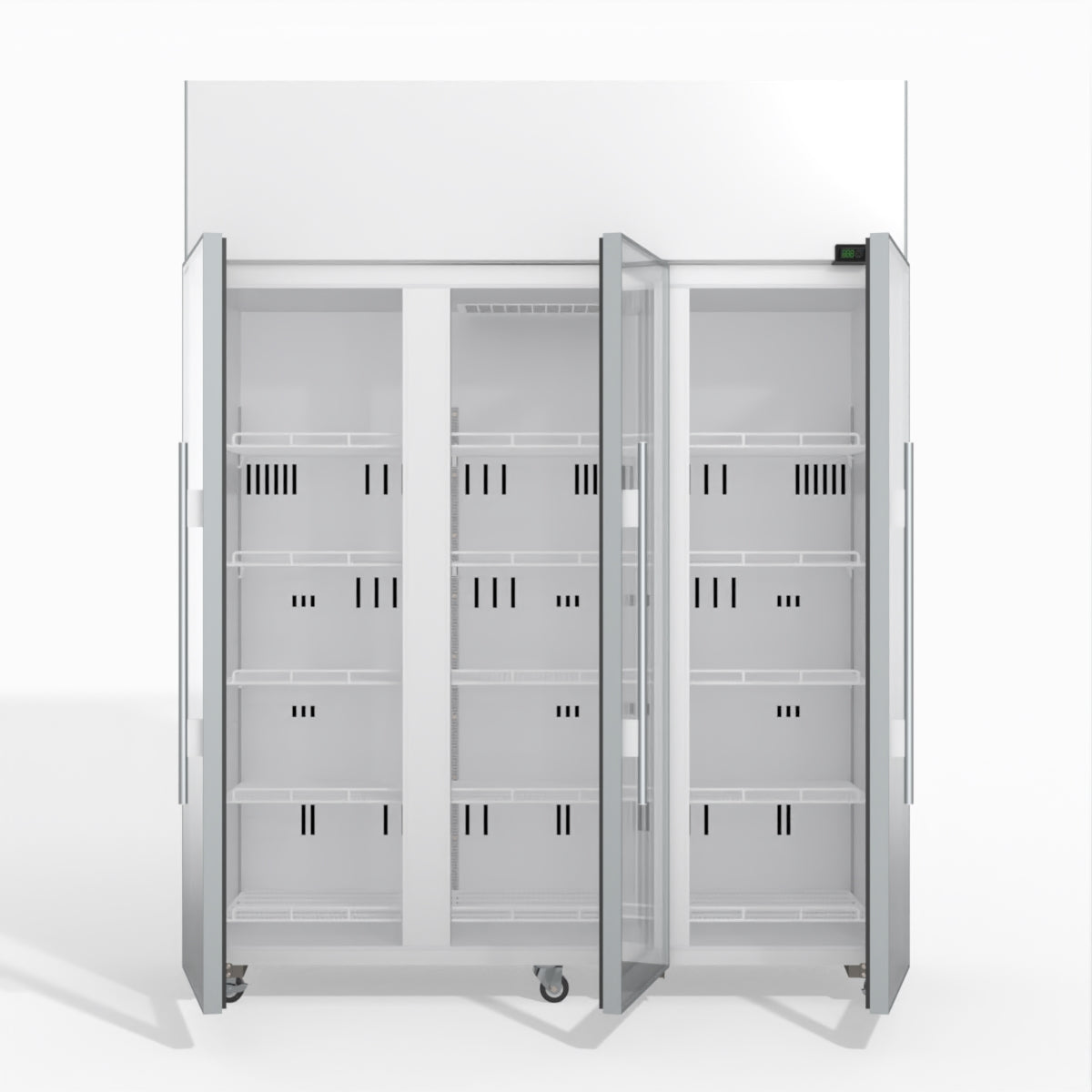 Skope TME1500N-A 3 Glass Door Display or Storage Fridge 1399L - TME1500N-A