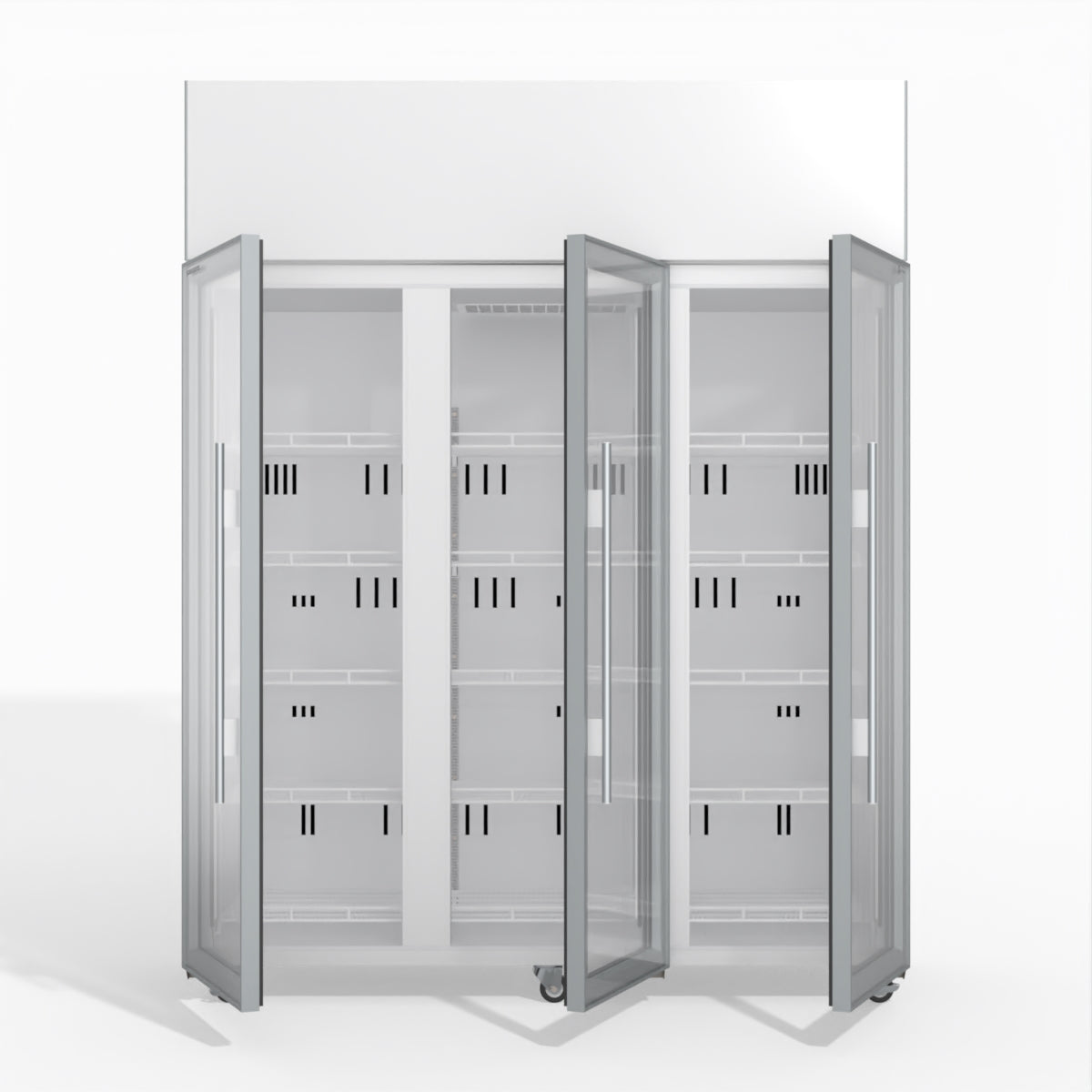 Skope TME1500N-A 3 Glass Door Display or Storage Fridge 1399L - TME1500N-A