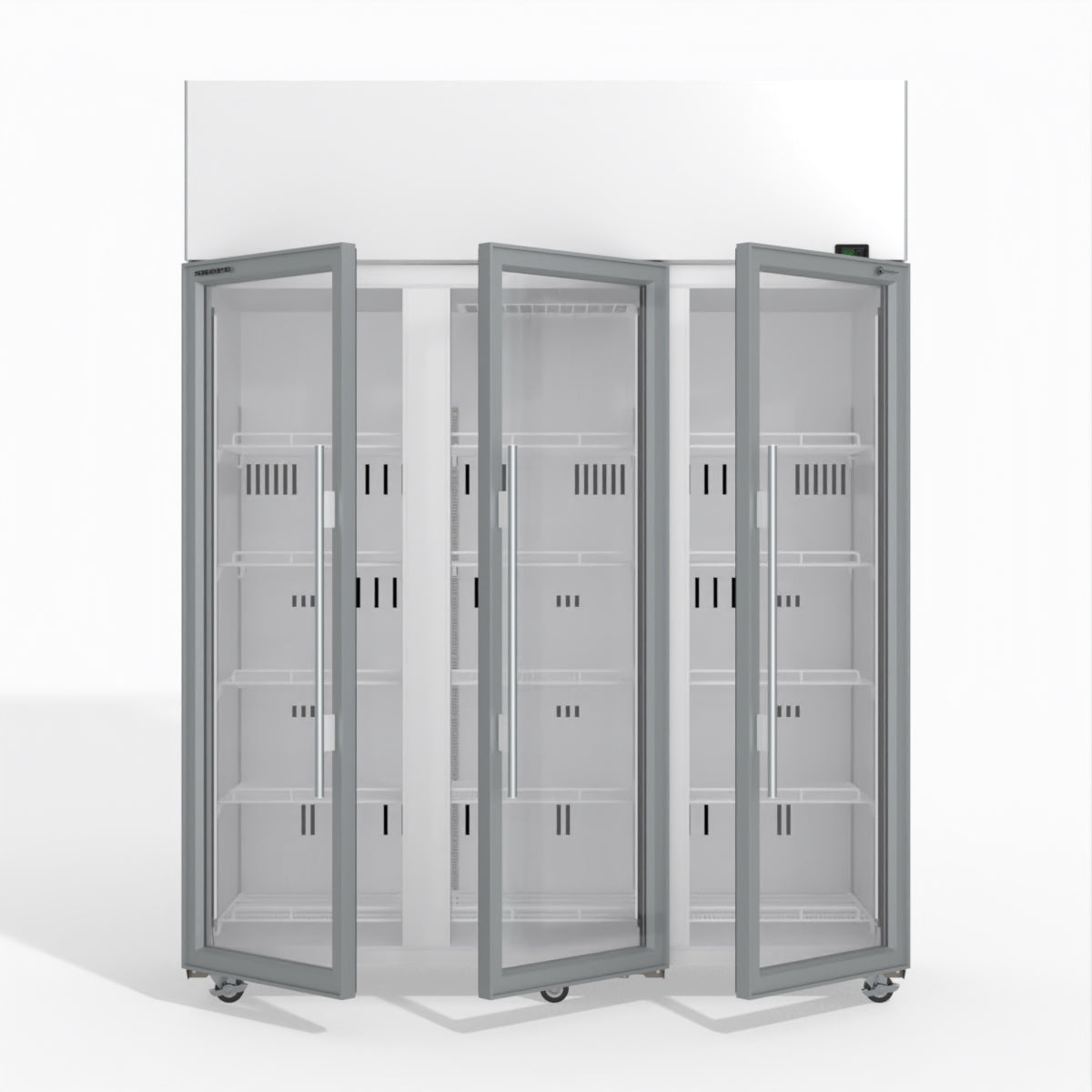 Skope TME1500N-A 3 Glass Door Display or Storage Fridge 1399L - TME1500N-A