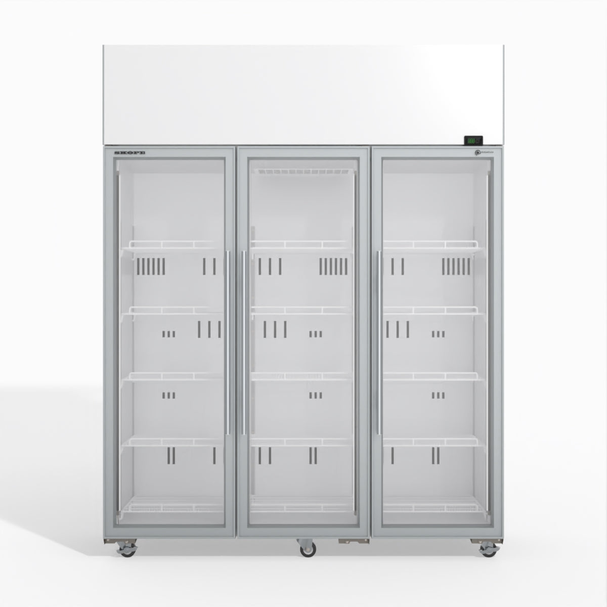 Skope TME1500N-A 3 Glass Door Display or Storage Fridge 1399L - TME1500N-A