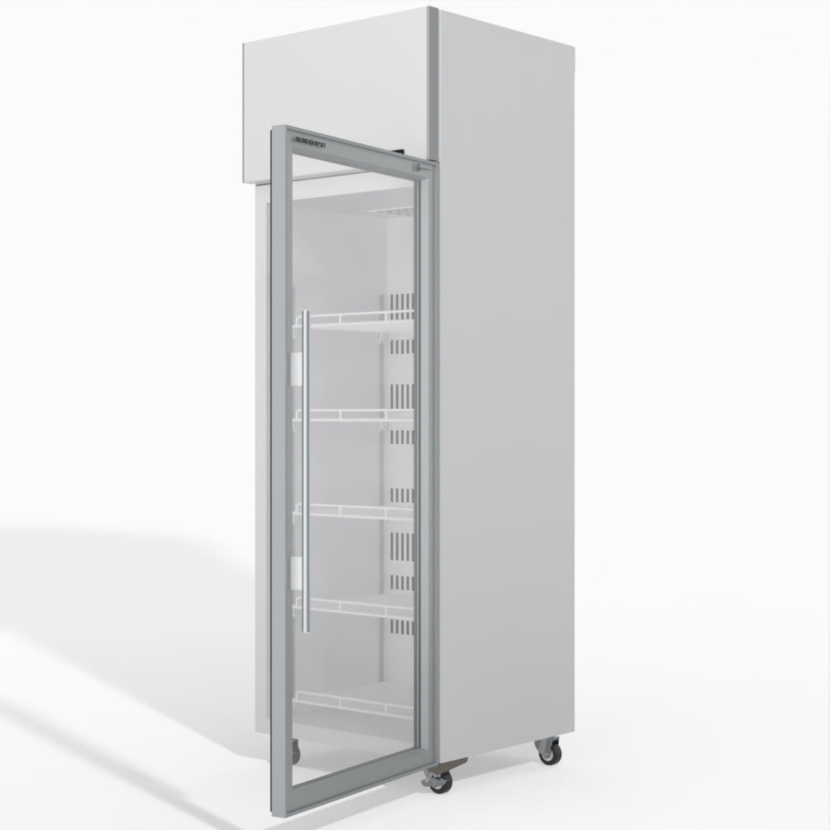 Skope TME650N-A 1 Glass Door Display or Storage Fridge 558L - TME650N-A
