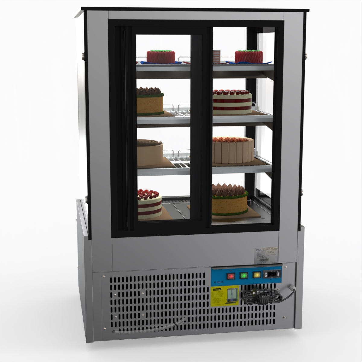 Bonvue Chilled Cake Showcase Food Display SL830V