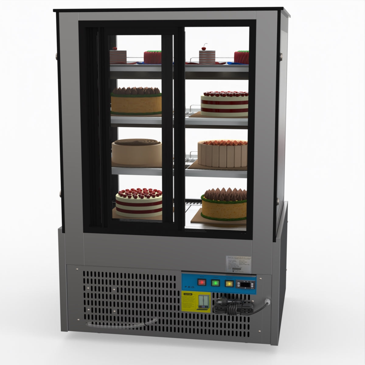 Bonvue Chilled Cake Showcase Food Display SL830V