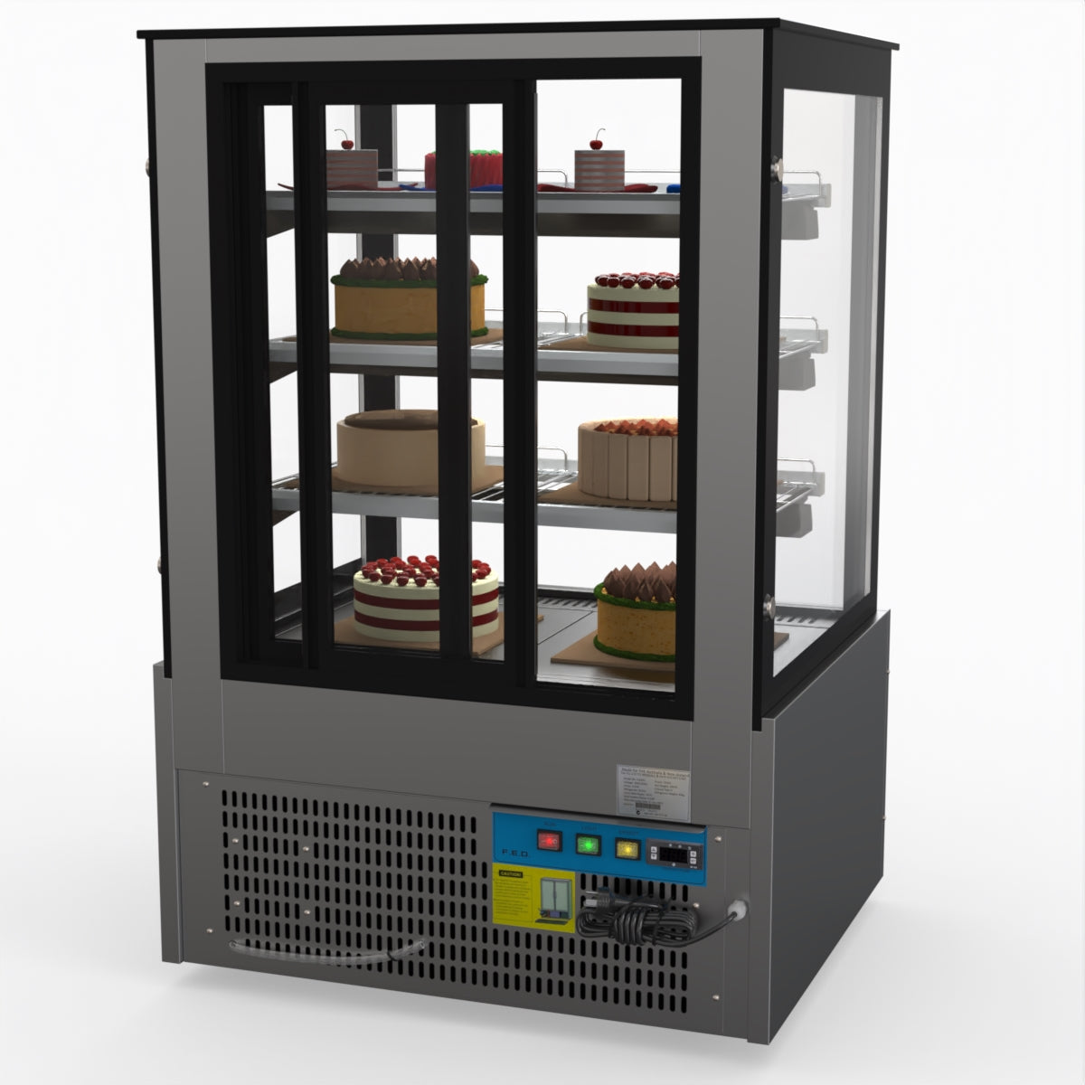 Bonvue Chilled Cake Showcase Food Display SL830V