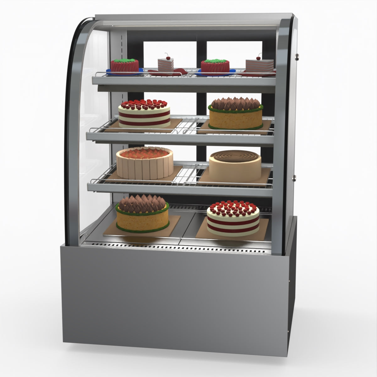 Bonvue Chilled Cake Showcase Food Display SL830