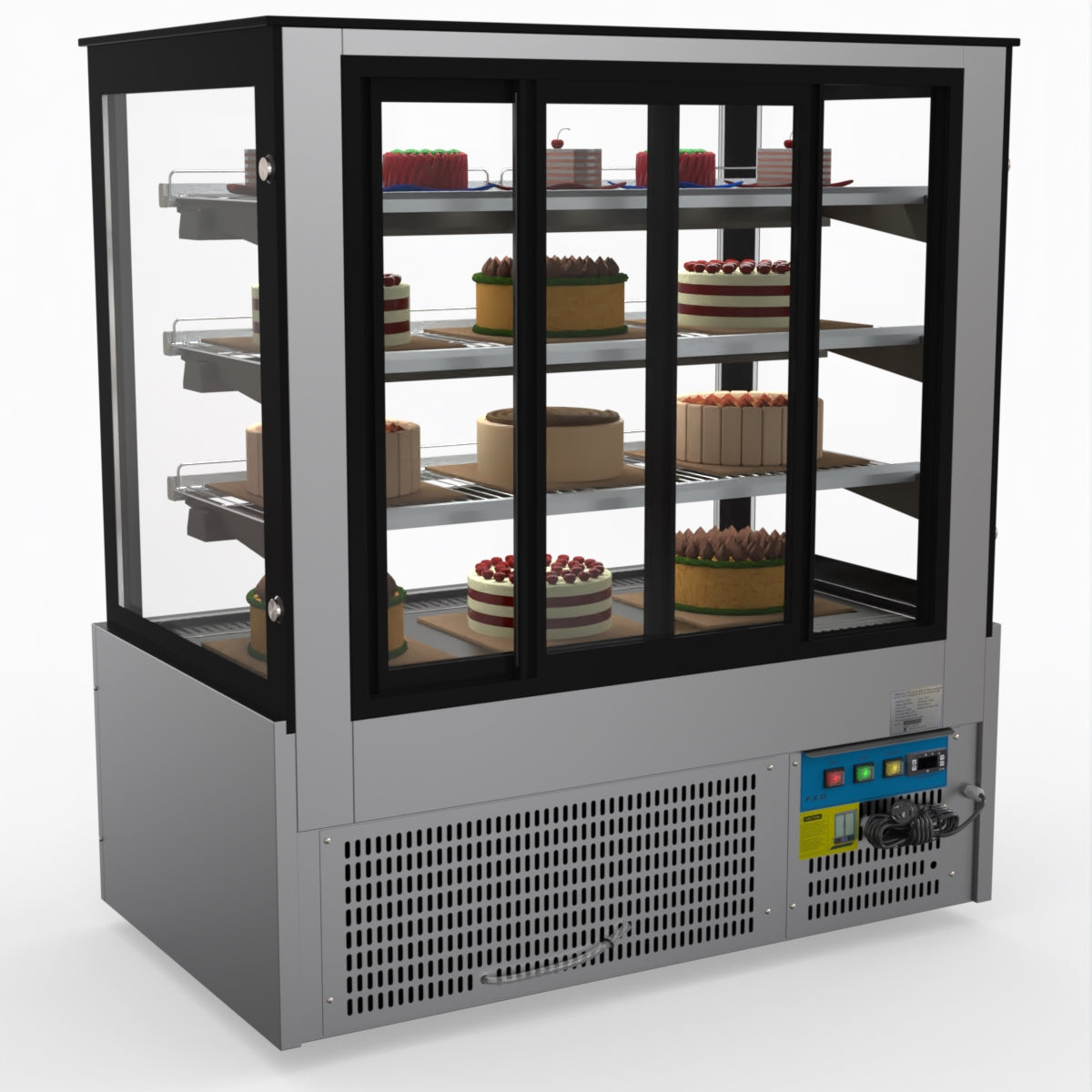 Bonvue Chilled Cake Showcase Food Display SL840V