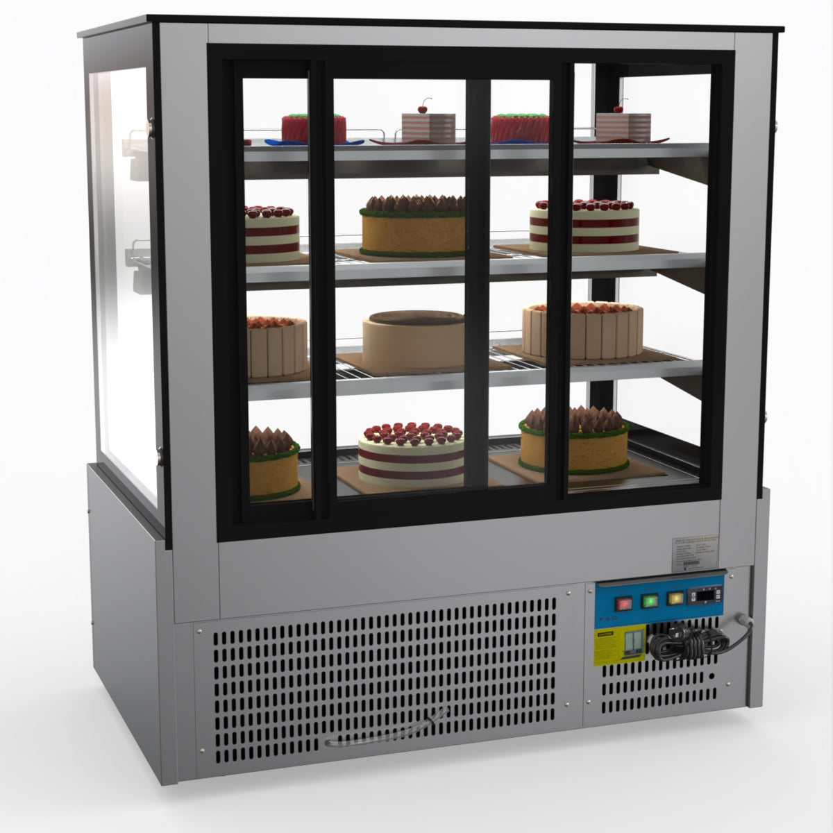 Bonvue Chilled Cake Showcase Food Display SL840V