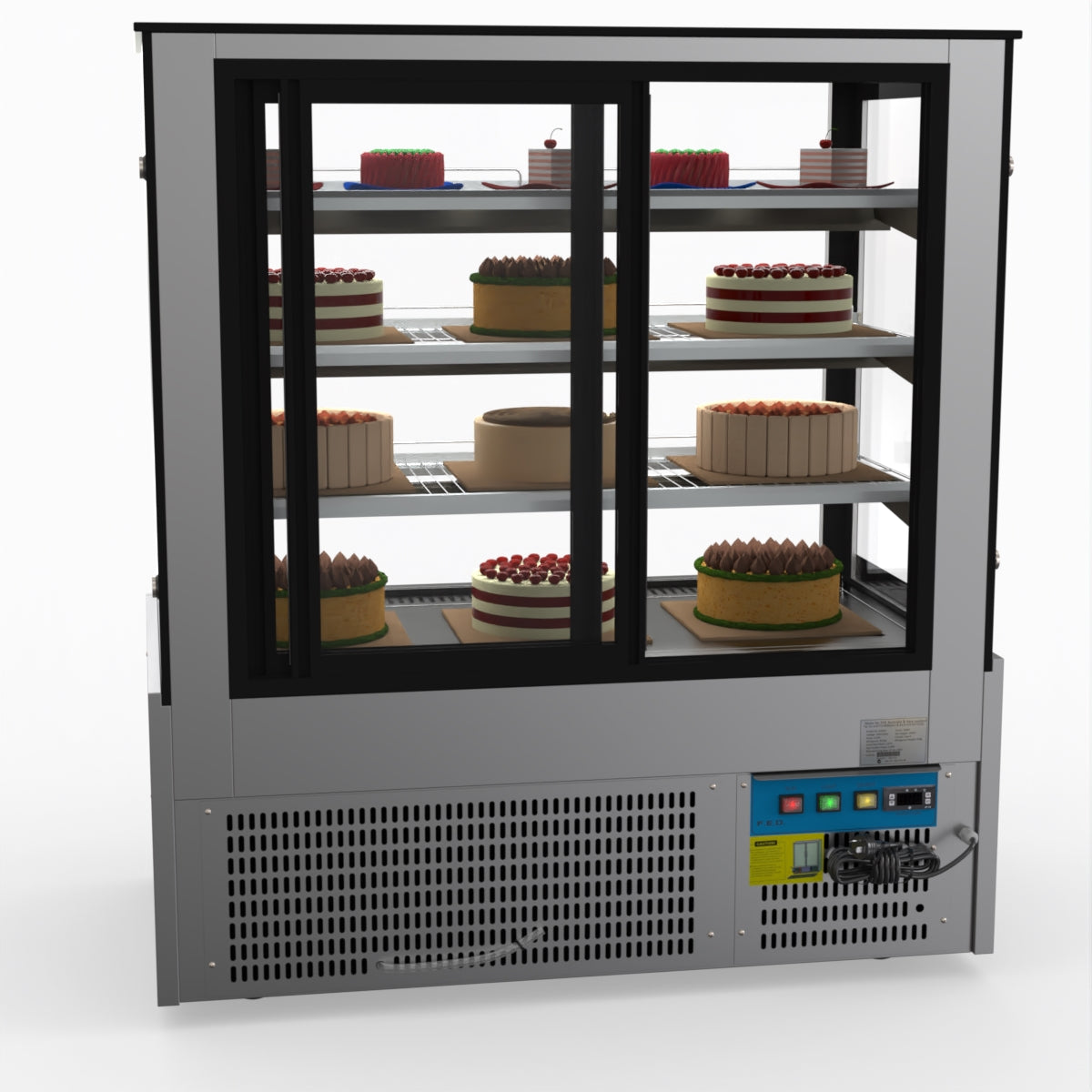 Bonvue Chilled Cake Showcase Food Display SL840V