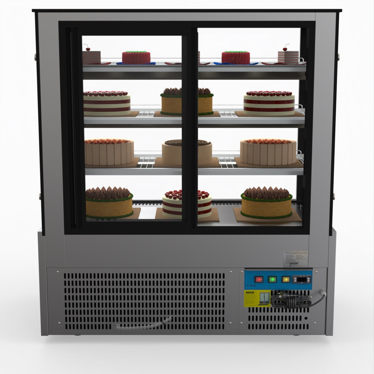 Bonvue Chilled Cake Showcase Food Display SL840V