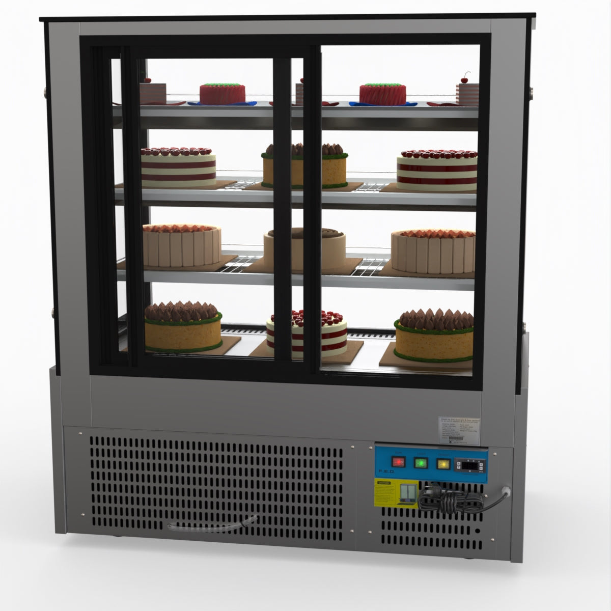Bonvue Chilled Cake Showcase Food Display SL840V