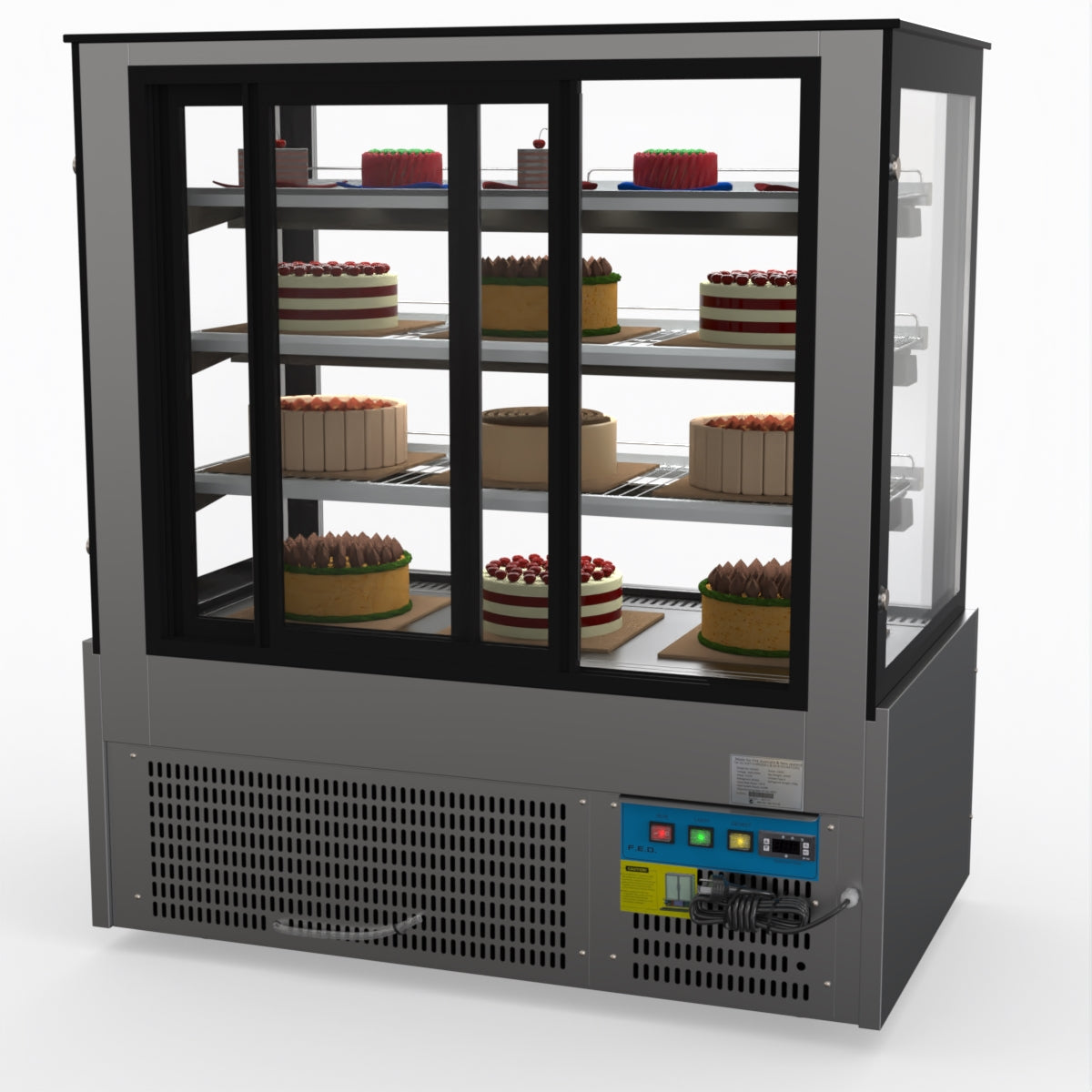 Bonvue Chilled Cake Showcase Food Display SL840V