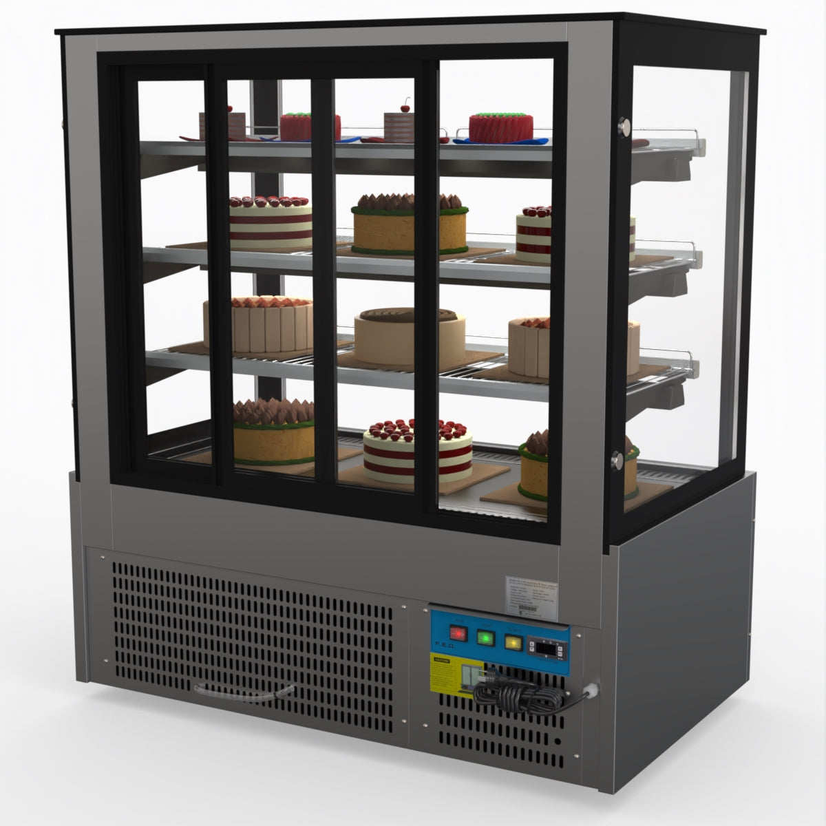 Bonvue Chilled Cake Showcase Food Display SL840V