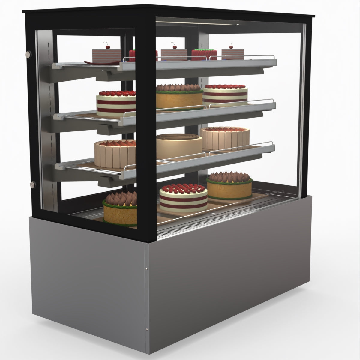 Bonvue Chilled Cake Showcase Food Display SL840V
