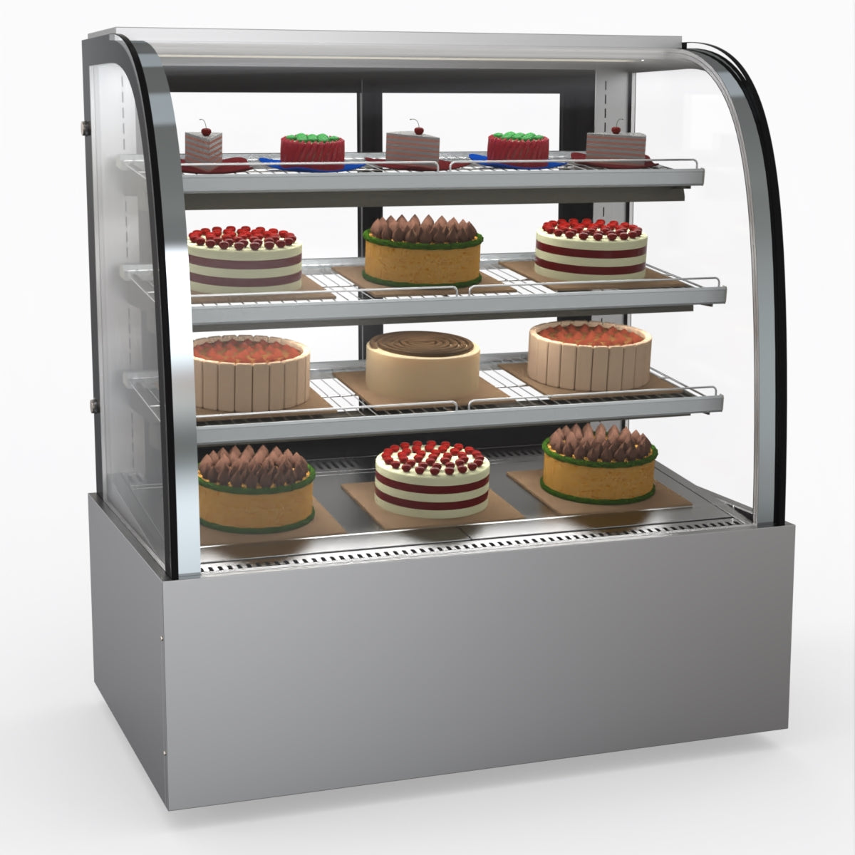 Bonvue Chilled Cake Showcase Food Display SL840