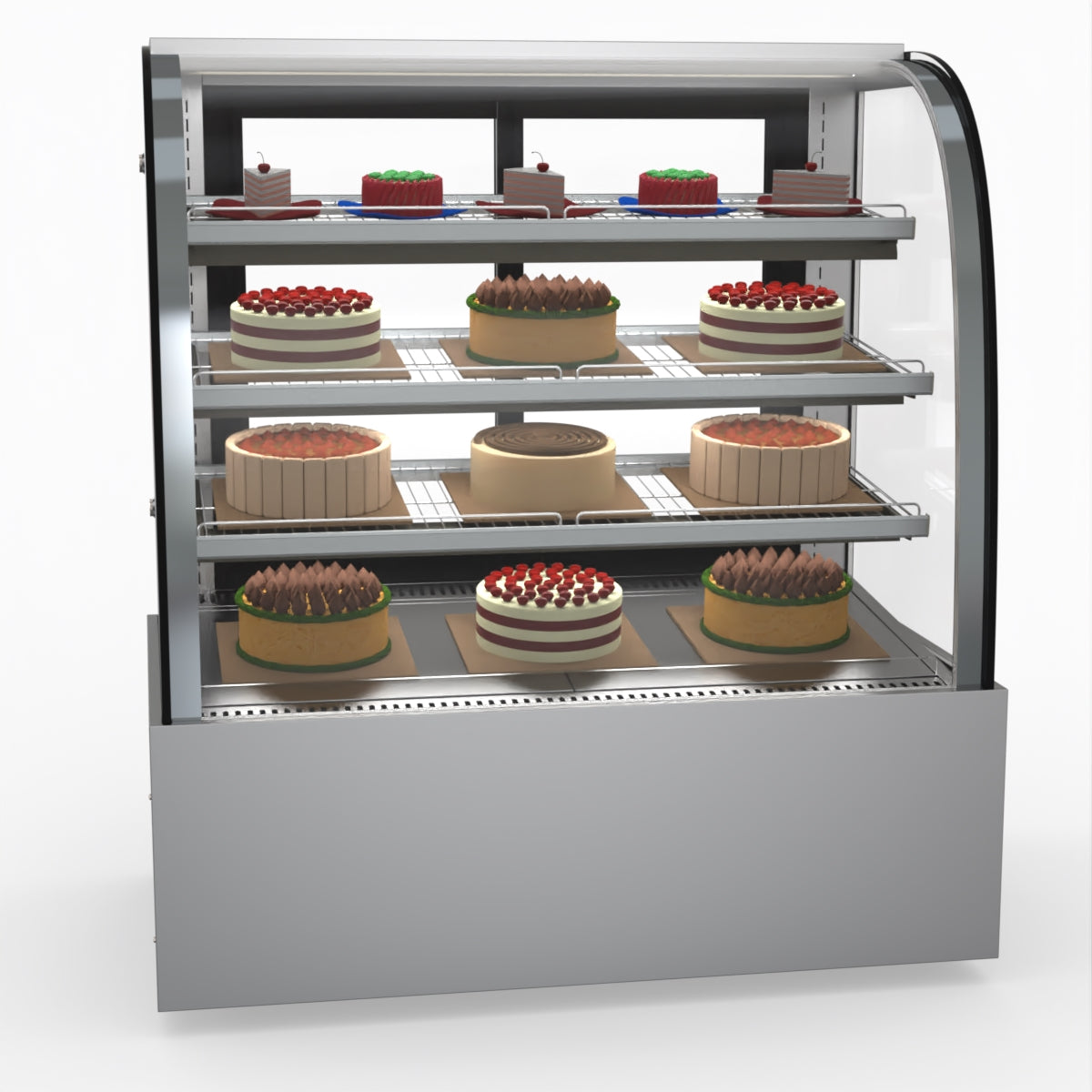 Bonvue Chilled Cake Showcase Food Display SL840