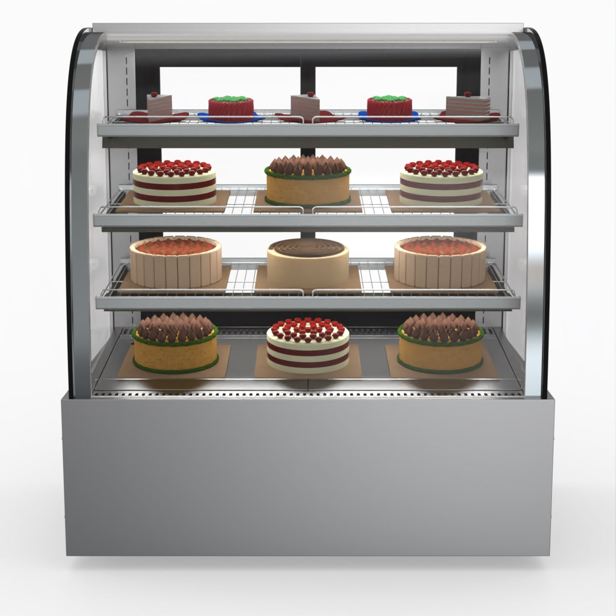 Bonvue Chilled Cake Showcase Food Display SL840