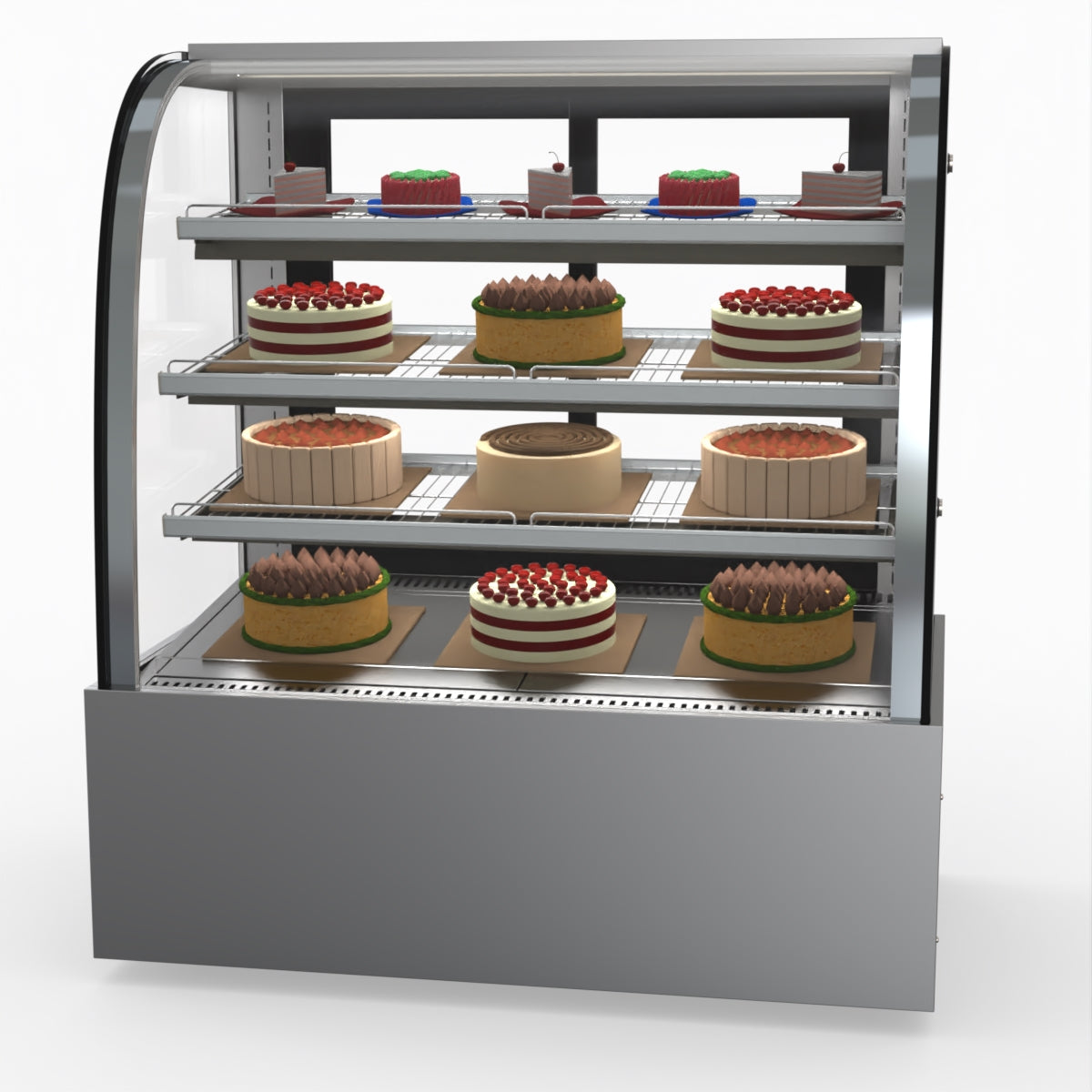 Bonvue Chilled Cake Showcase Food Display SL840