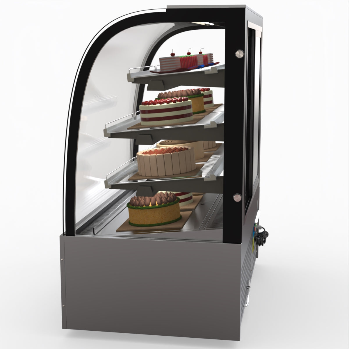 Bonvue Chilled Cake Showcase Food Display SL840