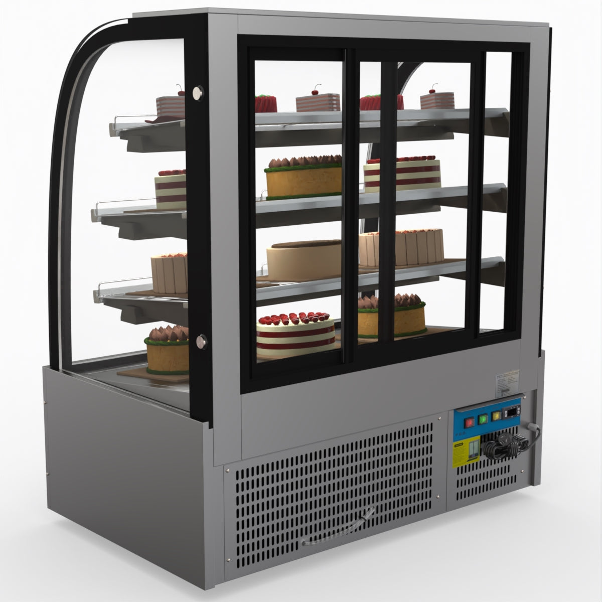 Bonvue Chilled Cake Showcase Food Display SL840
