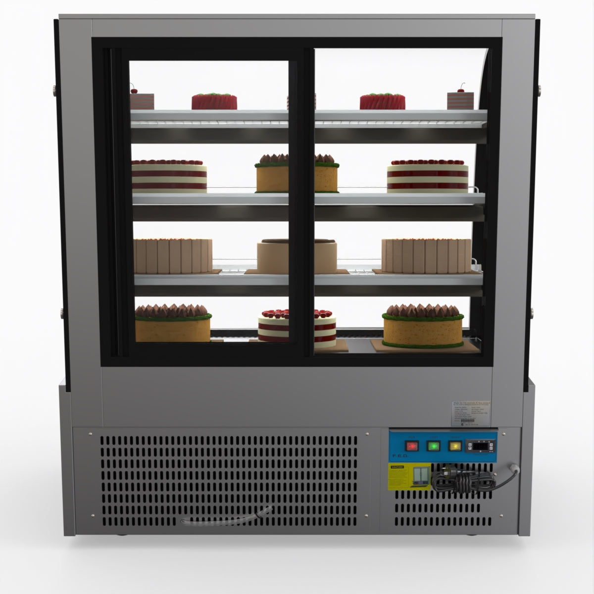 Bonvue Chilled Cake Showcase Food Display SL840