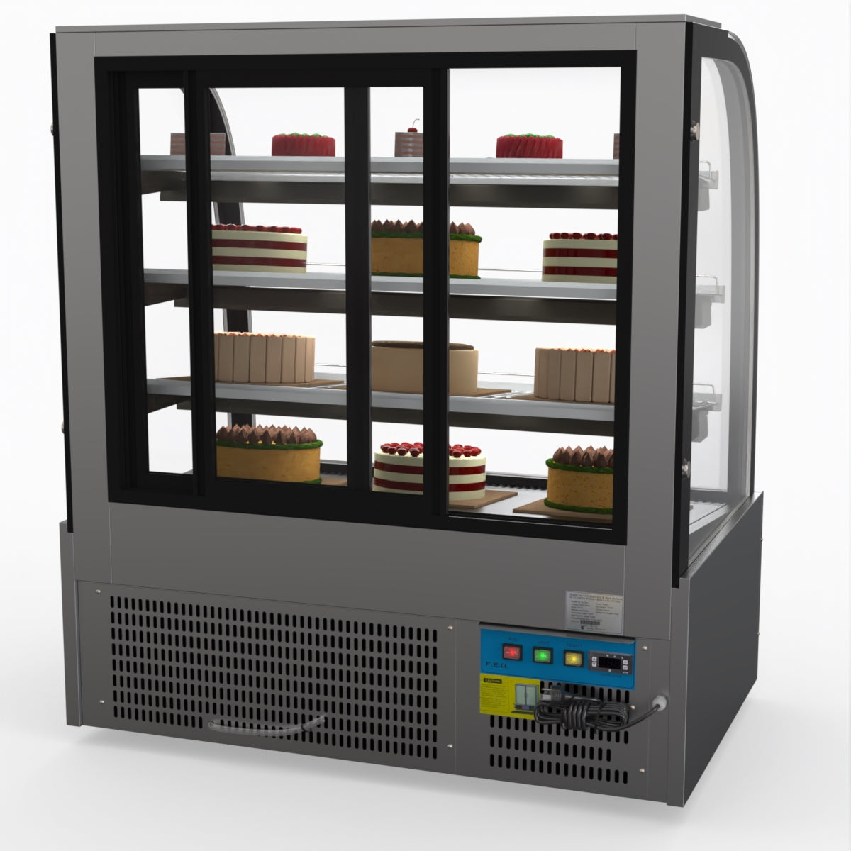 Bonvue Chilled Cake Showcase Food Display SL840