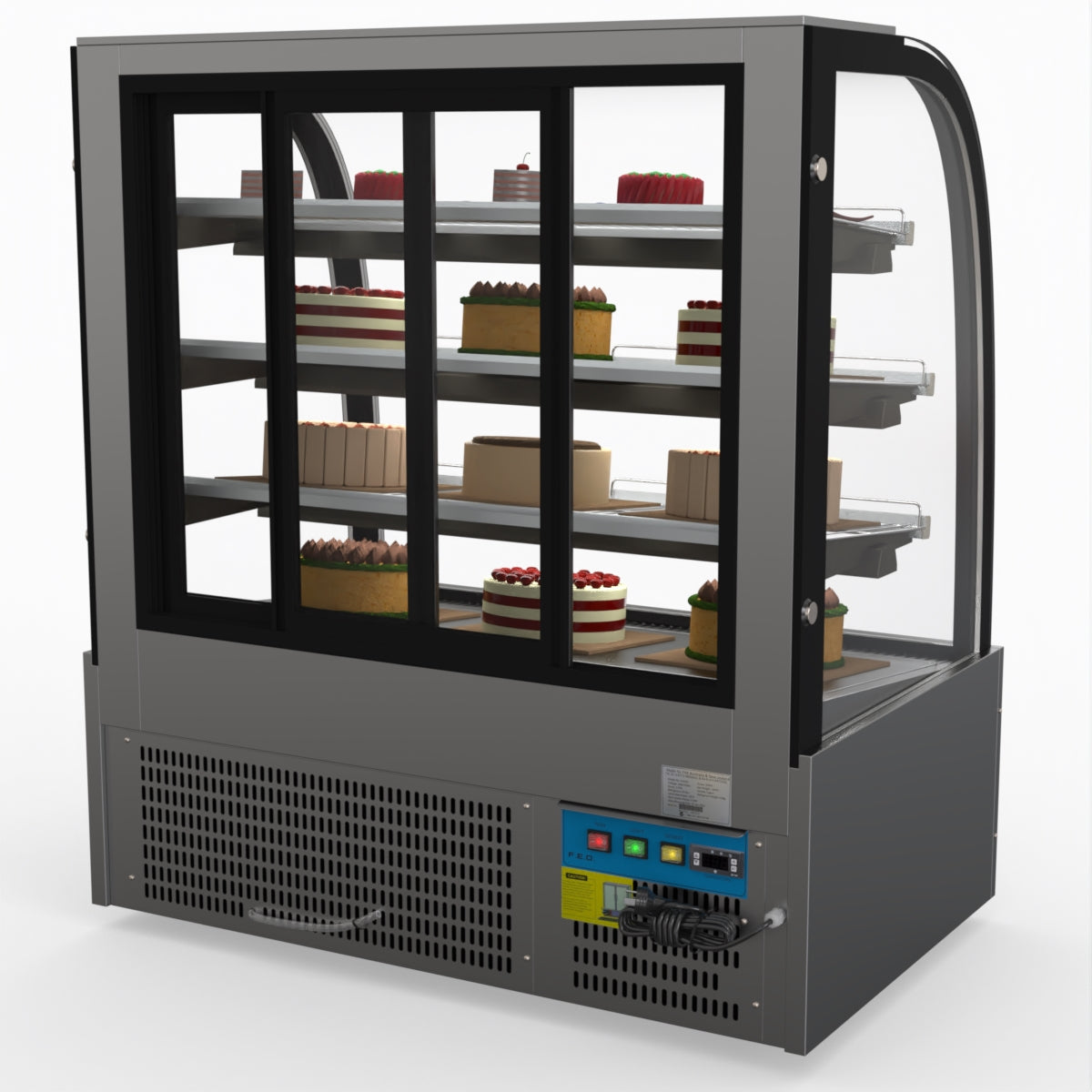 Bonvue Chilled Cake Showcase Food Display SL840