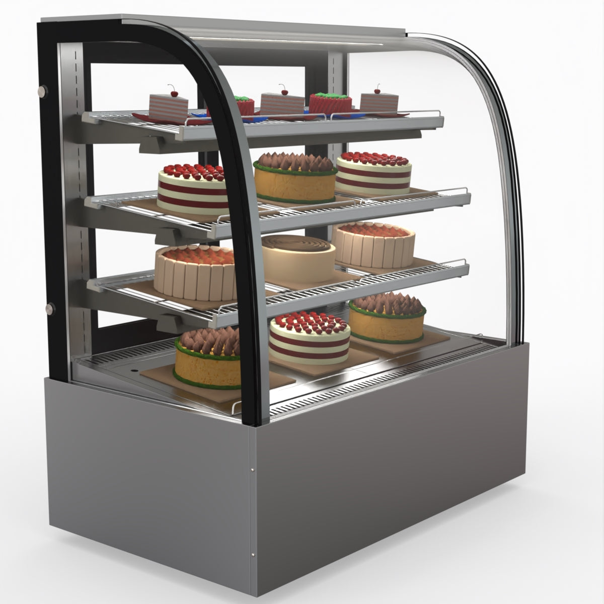 Bonvue Chilled Cake Showcase Food Display SL840
