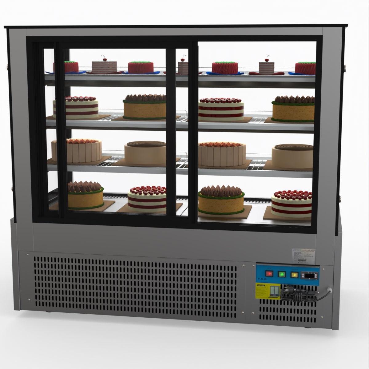 Bonvue Chilled Cake Showcase Food Display SL850V