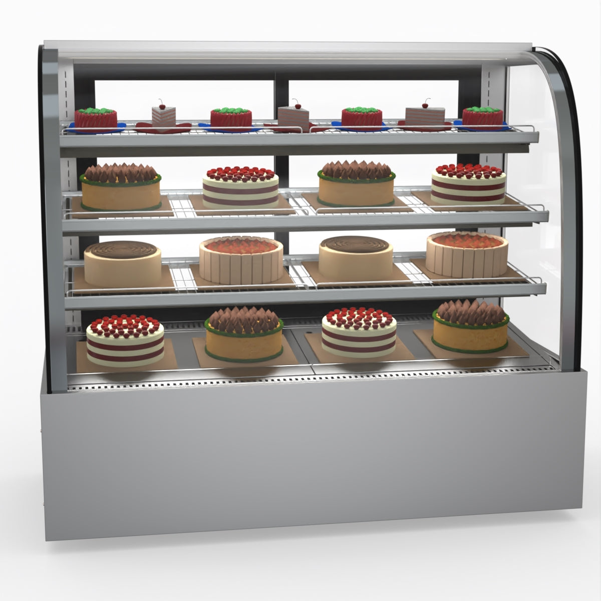 Bonvue Chilled Cake Showcase Food Display SL850