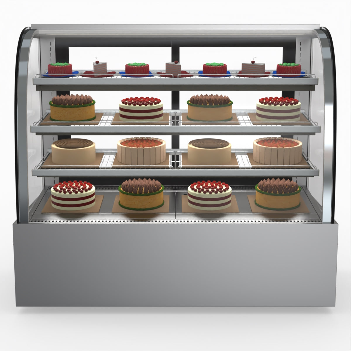 Bonvue Chilled Cake Showcase Food Display SL850