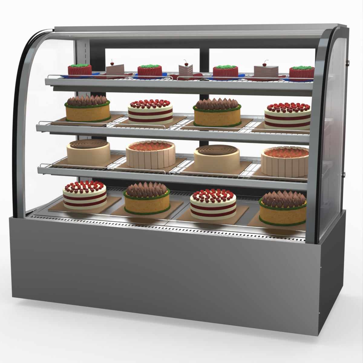 Bonvue Chilled Cake Showcase Food Display SL850