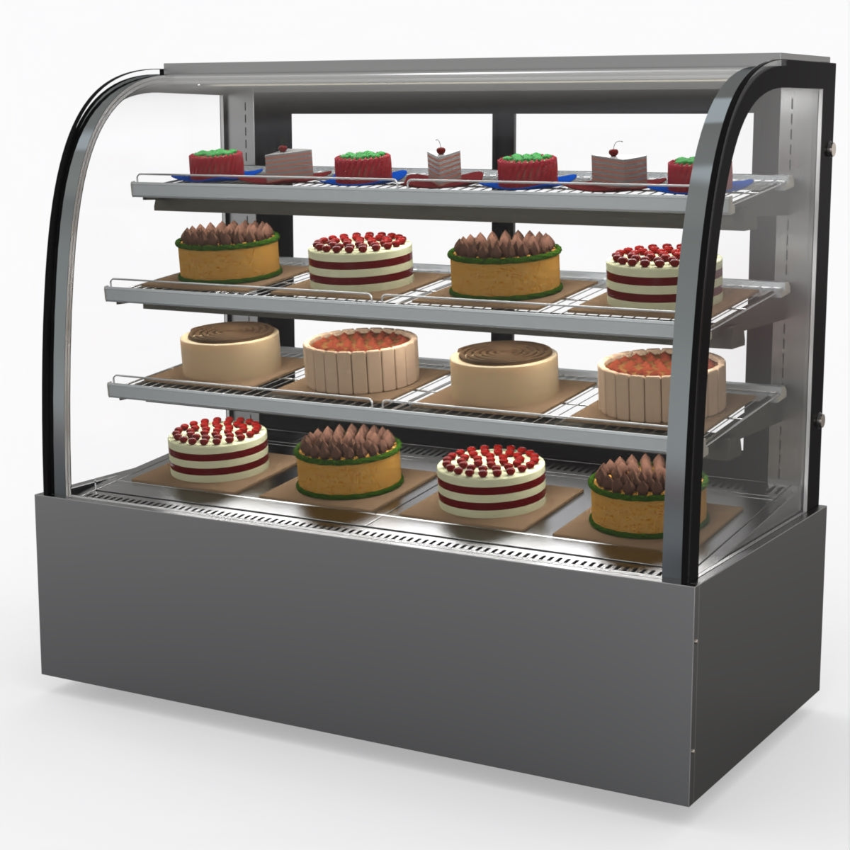 Bonvue Chilled Cake Showcase Food Display SL850