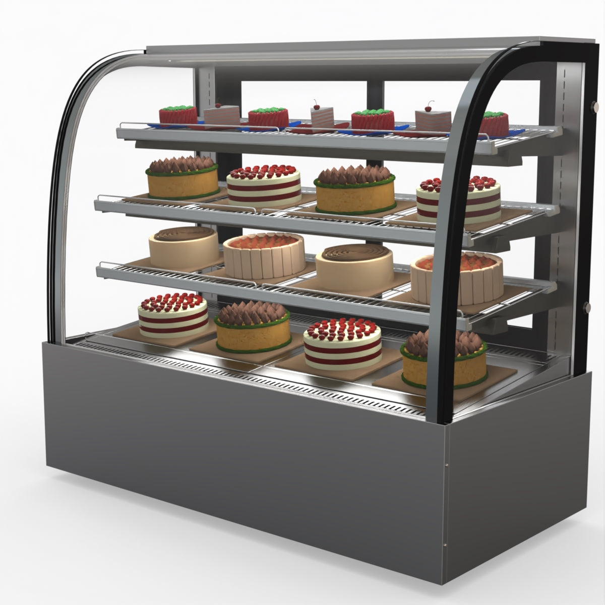 Bonvue Chilled Cake Showcase Food Display SL850