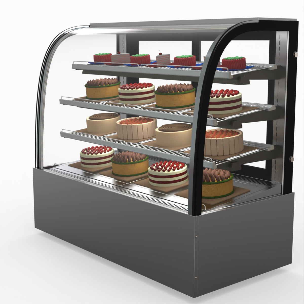 Bonvue Chilled Cake Showcase Food Display SL850