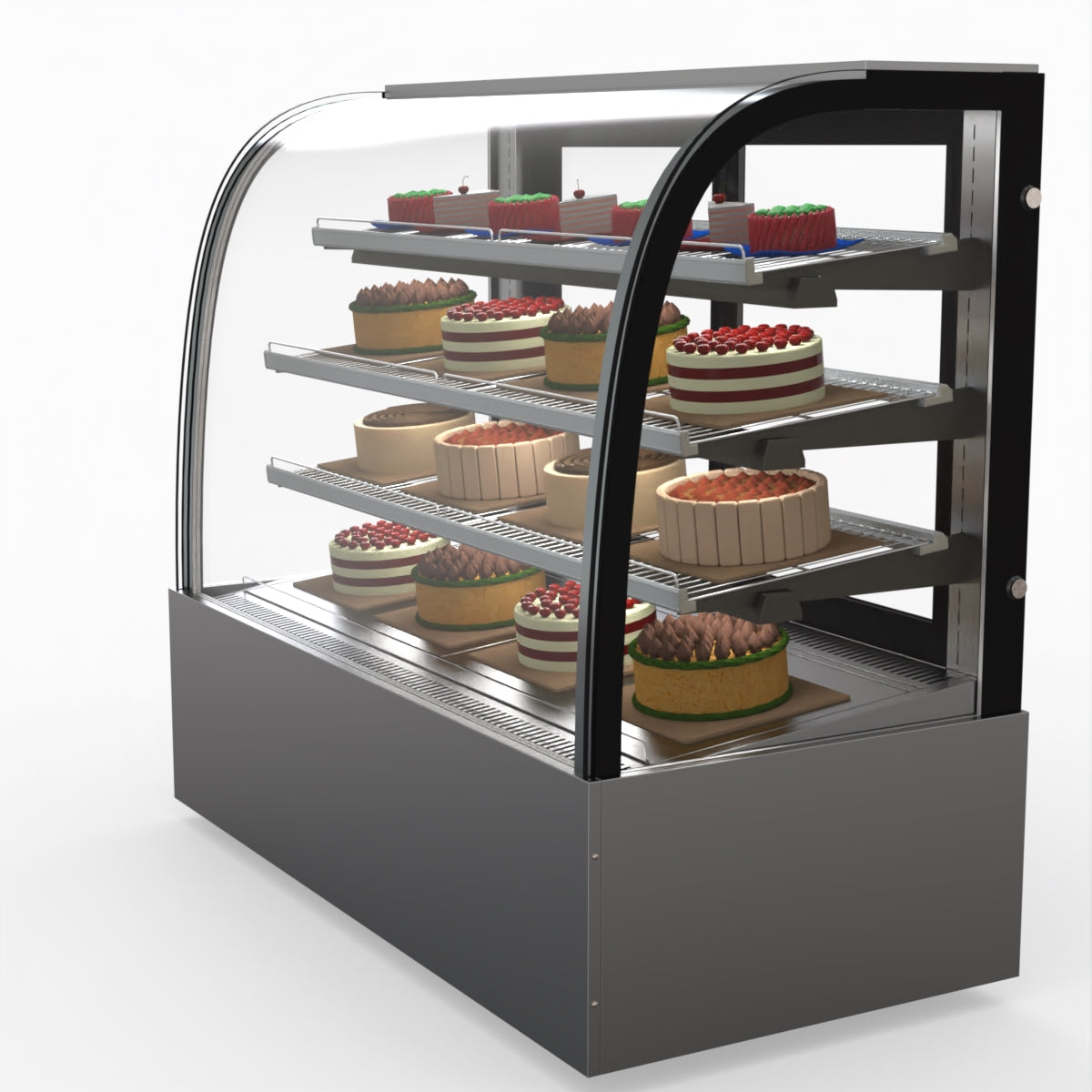 Bonvue Chilled Cake Showcase Food Display SL850