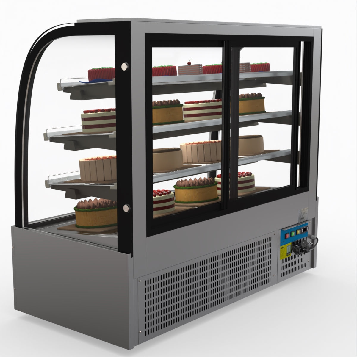 Bonvue Chilled Cake Showcase Food Display SL850