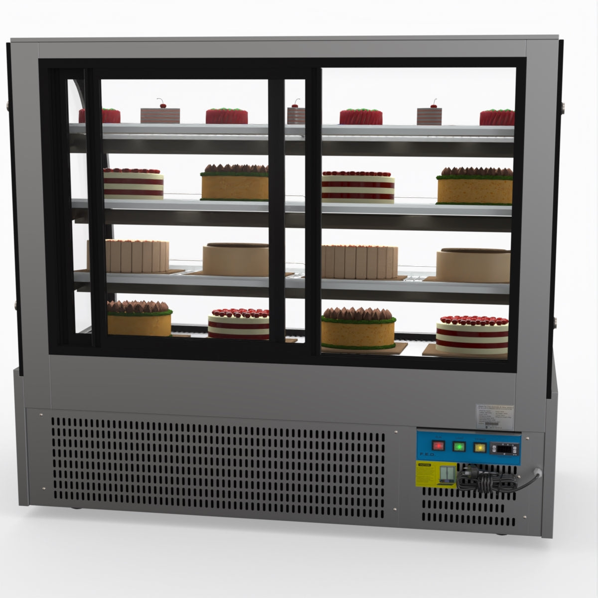 Bonvue Chilled Cake Showcase Food Display SL850